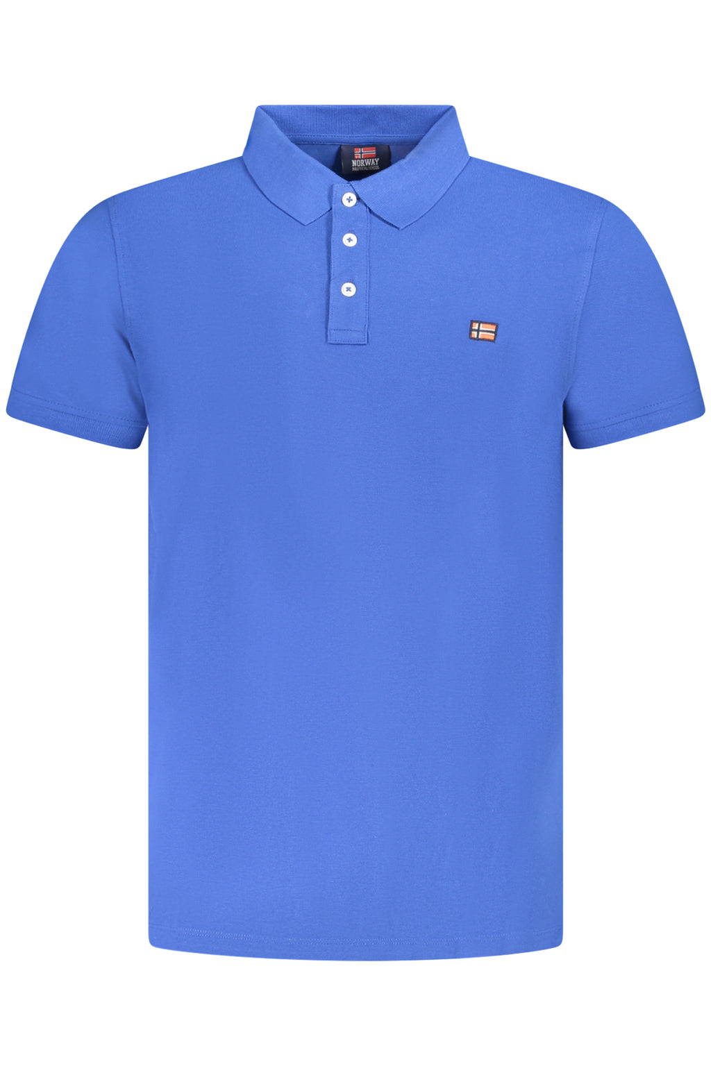 NORUEGA 1963 POLO DE MANGA CORTA PARA HOMBRE, AZUL
