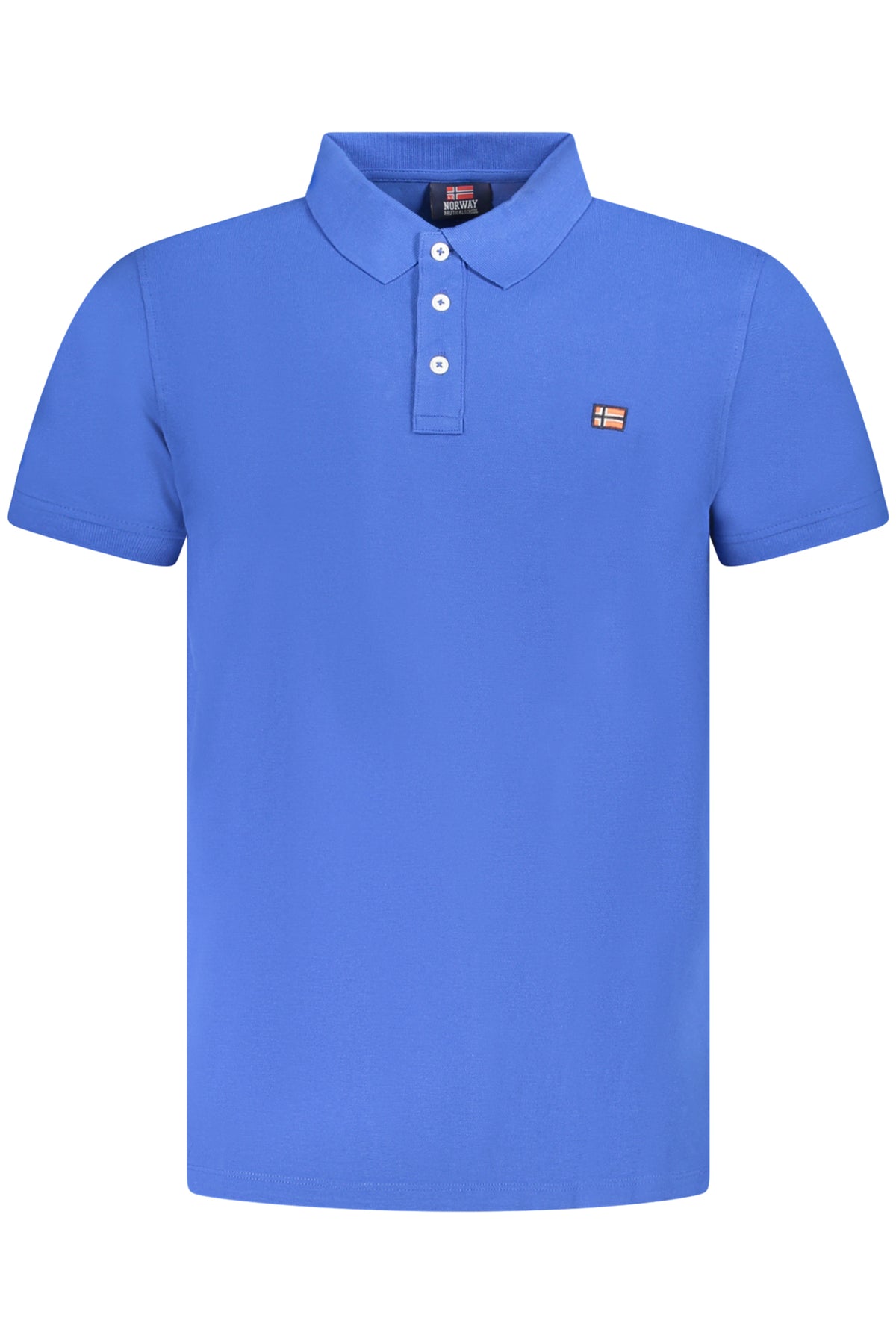 NORUEGA 1963 POLO DE MANGA CORTA PARA HOMBRE, AZUL