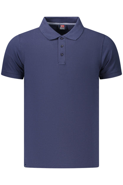 Polo homme � manches courtes, Norv�ge 1963, bleu