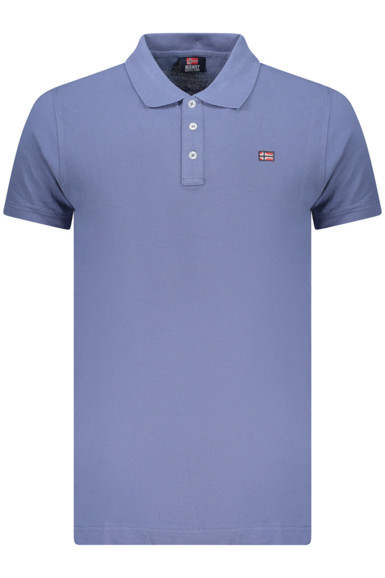 NORUEGA 1963 POLO DE MANGA CORTA PARA HOMBRE, AZUL
