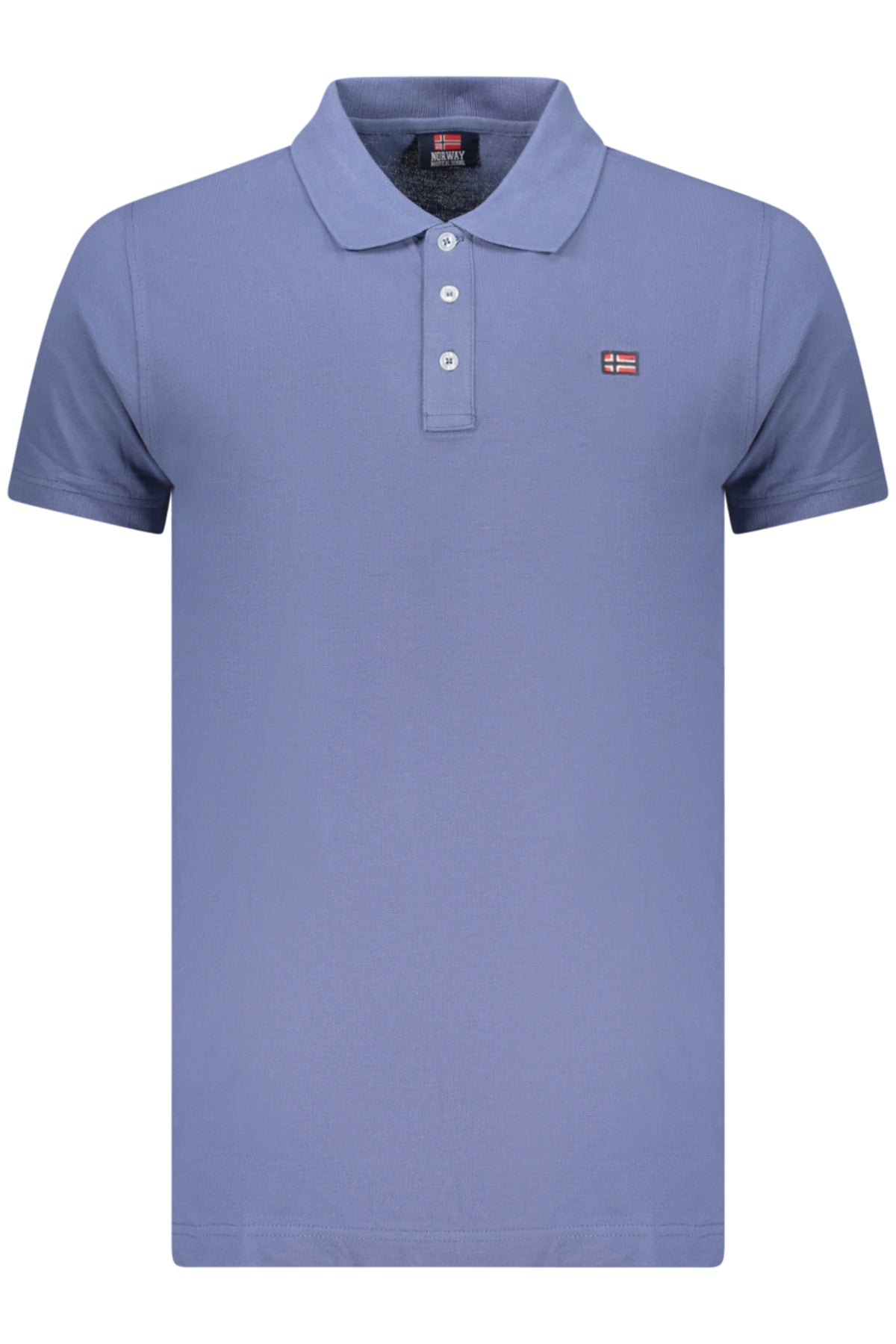 NORUEGA 1963 POLO DE MANGA CORTA PARA HOMBRE, AZUL