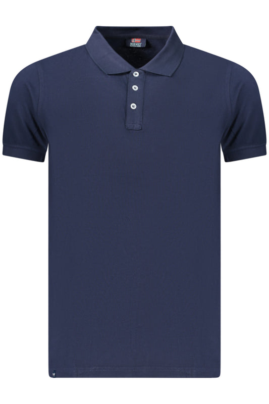 Polo de Manga Corta para Mujer  Blu (Slim Fit)