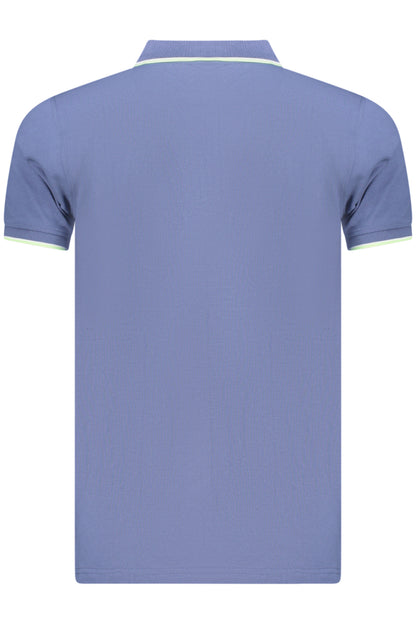 Polo homme � manches courtes, Norv�ge 1963, bleu