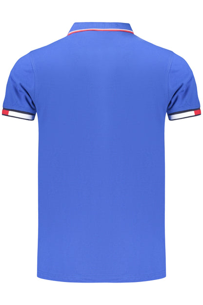 Polo homme � manches courtes, Norv�ge 1963, bleu