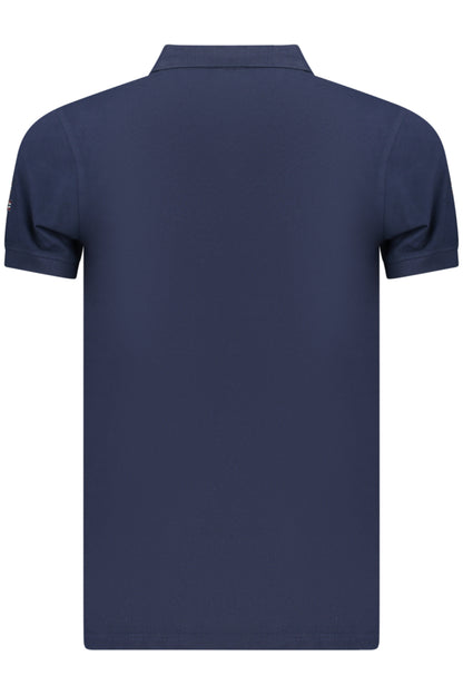 Polo homme � manches courtes, Norv�ge 1963, bleu