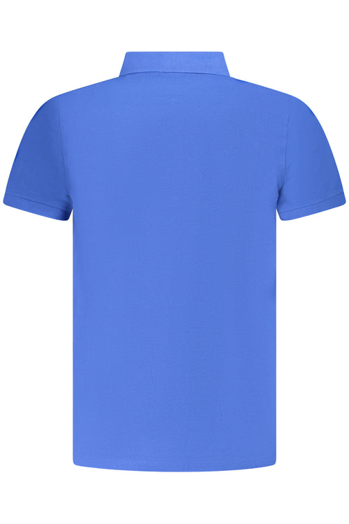 ""NORWAY 1963 POLO MANICHE CORTE UOMO BLU""