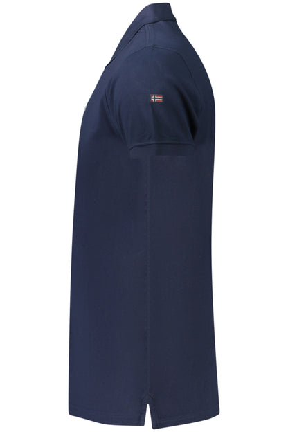 Polo homme � manches courtes, Norv�ge 1963, bleu