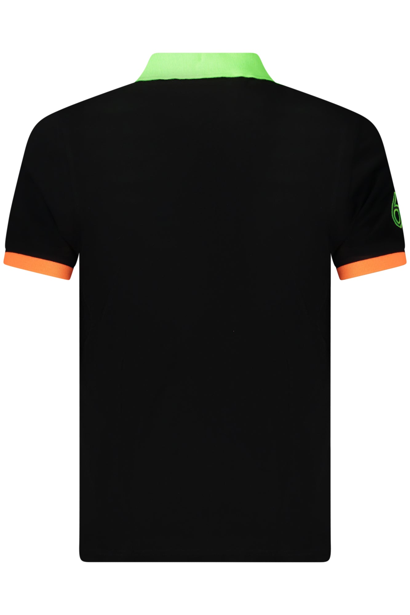 Polo de Manga Corta para Mujer  Nero (Slim Fit)