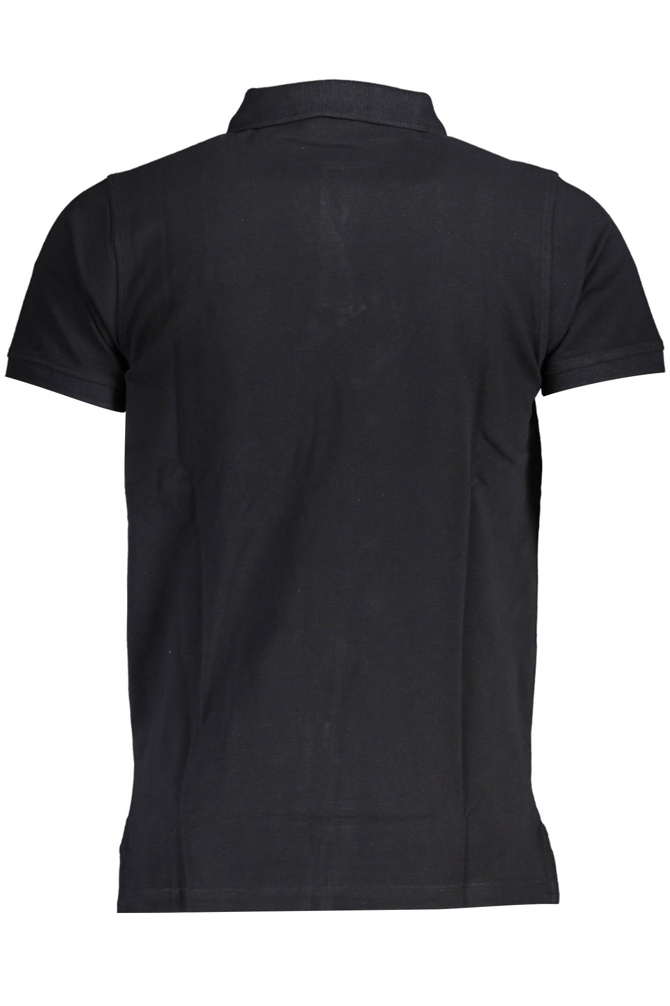 NORUEGA 1963 POLO DE MANGA CORTA PARA HOMBRE, NEGRO