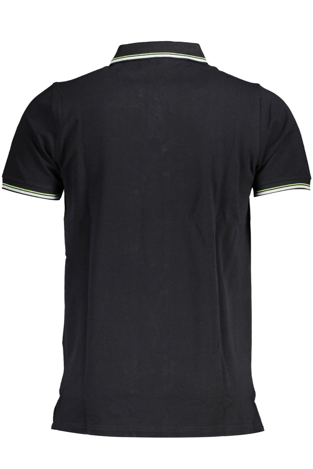 NORUEGA 1963 POLO DE MANGA CORTA PARA HOMBRE, NEGRO