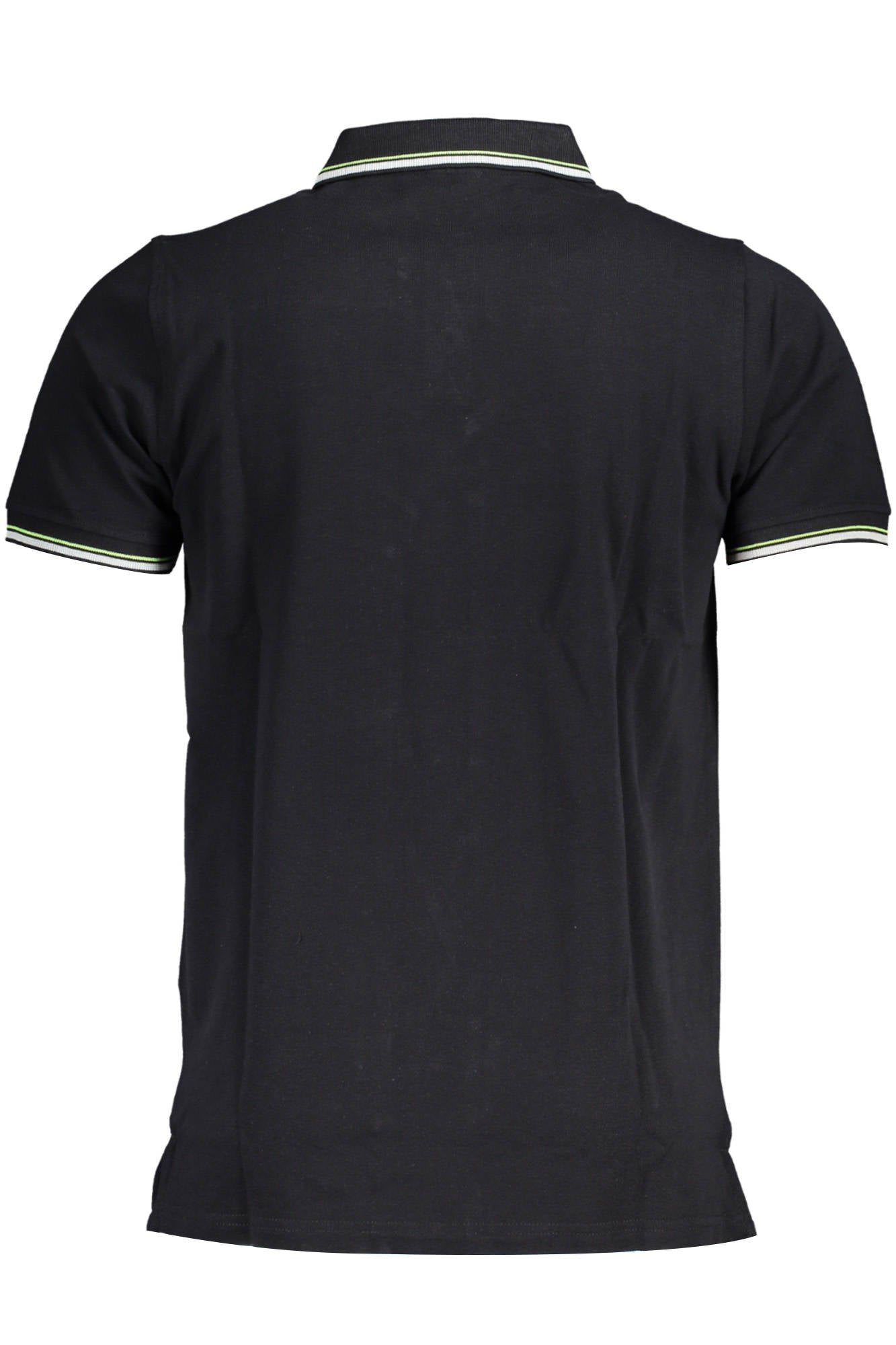NORUEGA 1963 POLO DE MANGA CORTA PARA HOMBRE, NEGRO