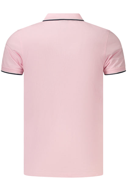 Polo de Manga Corta para Mujer  Rosa (Slim Fit)