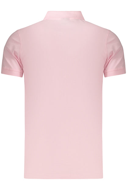 Polo de Manga Corta para Mujer  Rosa (Slim Fit)