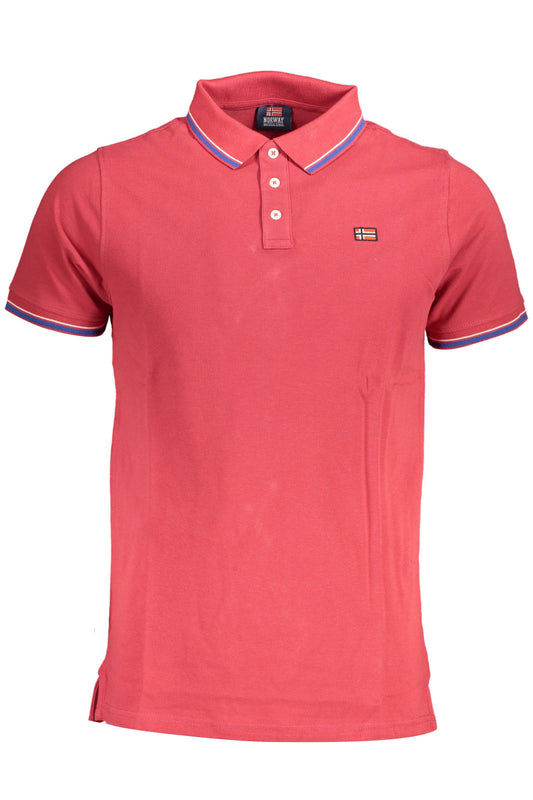 NORUEGA 1963 POLO DE MANGA CORTA PARA HOMBRE AZUL