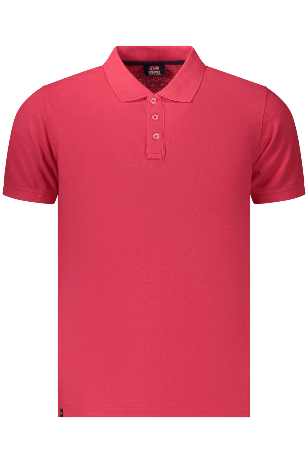 NORUEGA 1963 POLO DE MANGA CORTA PARA HOMBRE, ROJO