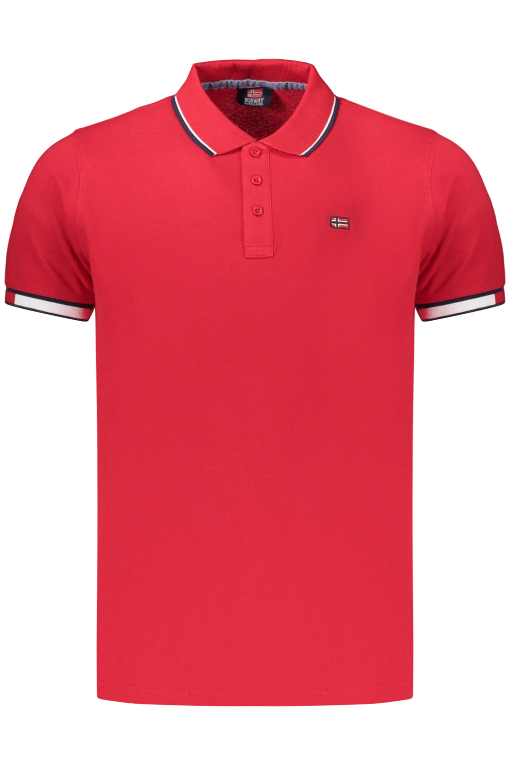 Polo de Manga Corta para Mujer  Rosso (Slim Fit)