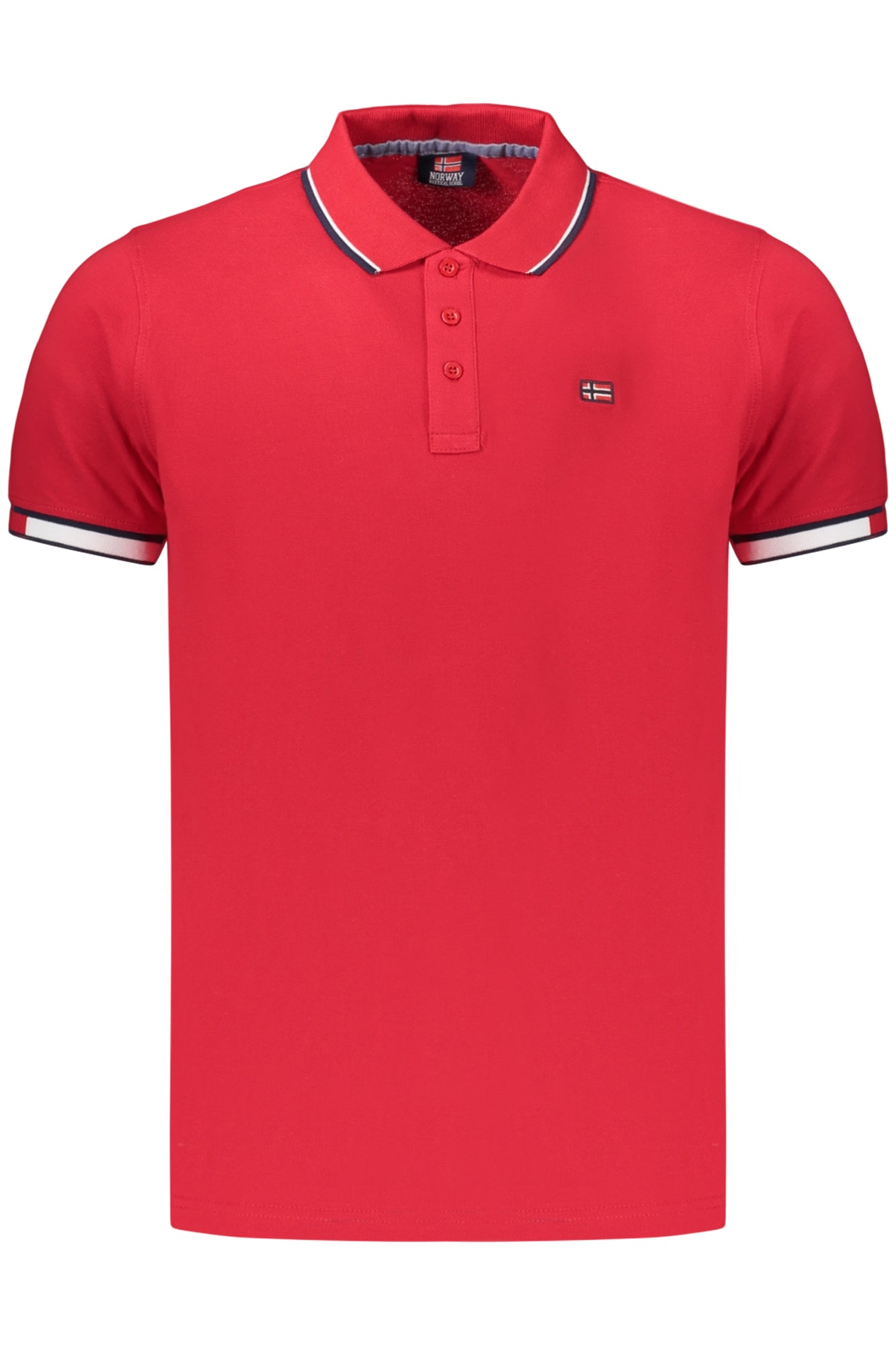 Polo de Manga Corta para Mujer  Rosso (Slim Fit)