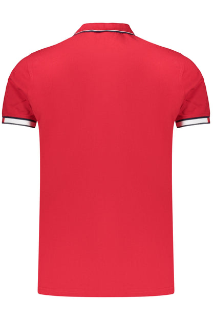 Polo homme � manches courtes, rouge, Norv�ge 1963