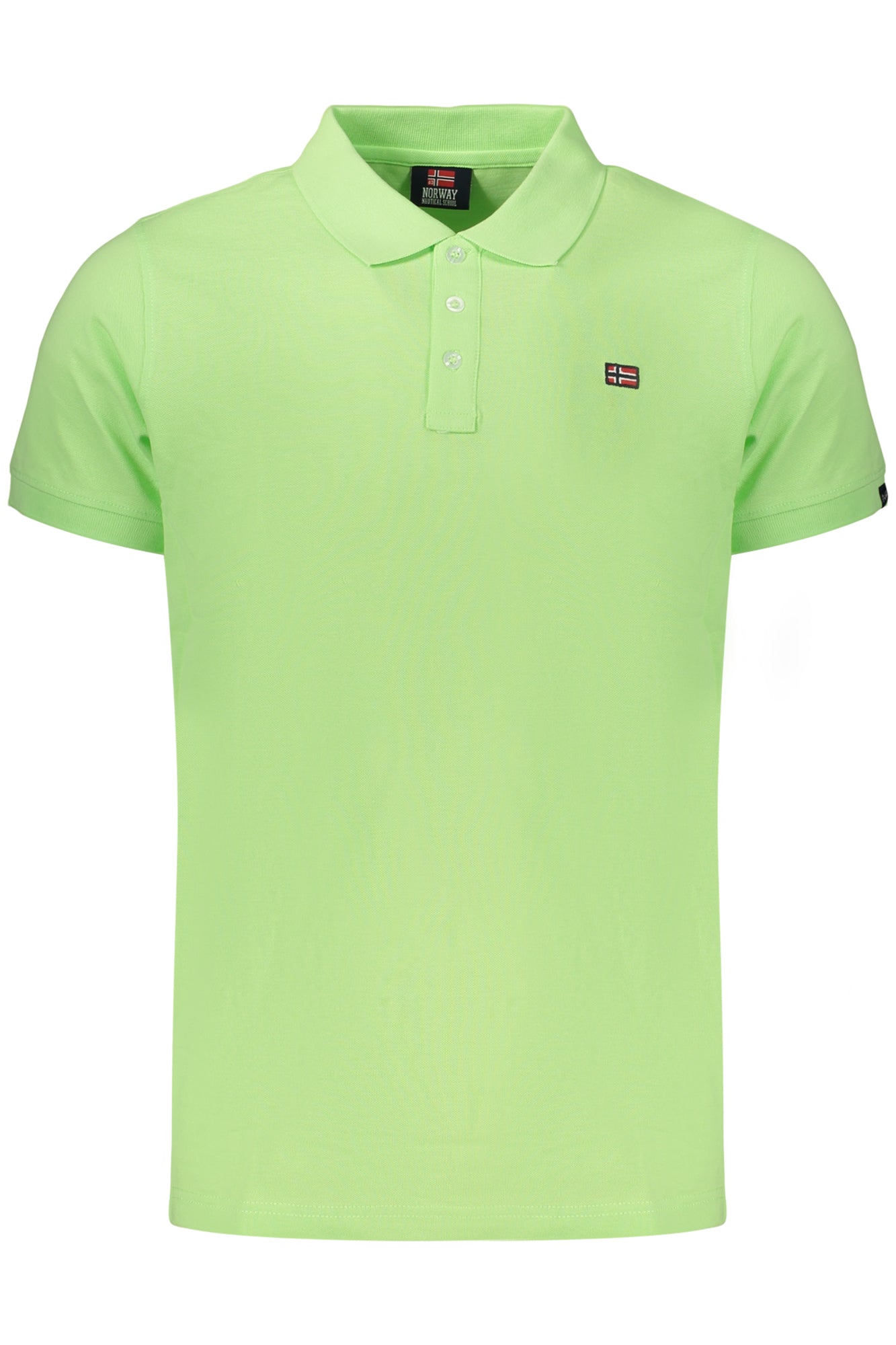 Polo de Manga Corta para Mujer  Verde (Slim Fit)