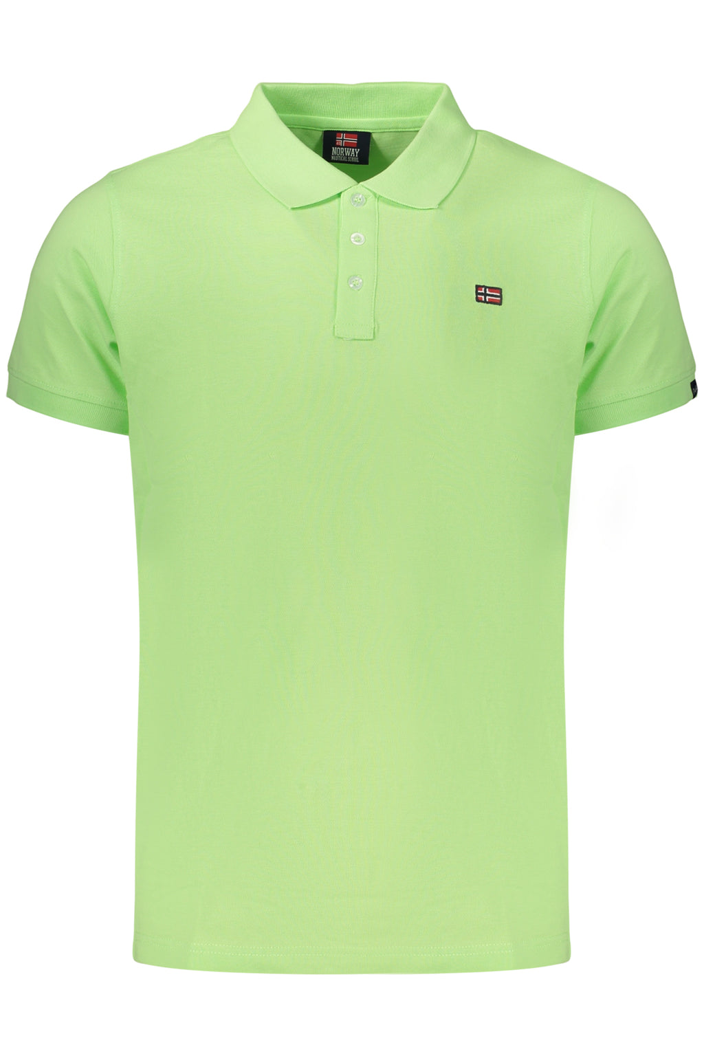 Polo vert � manches courtes pour homme, Norv�ge 1963