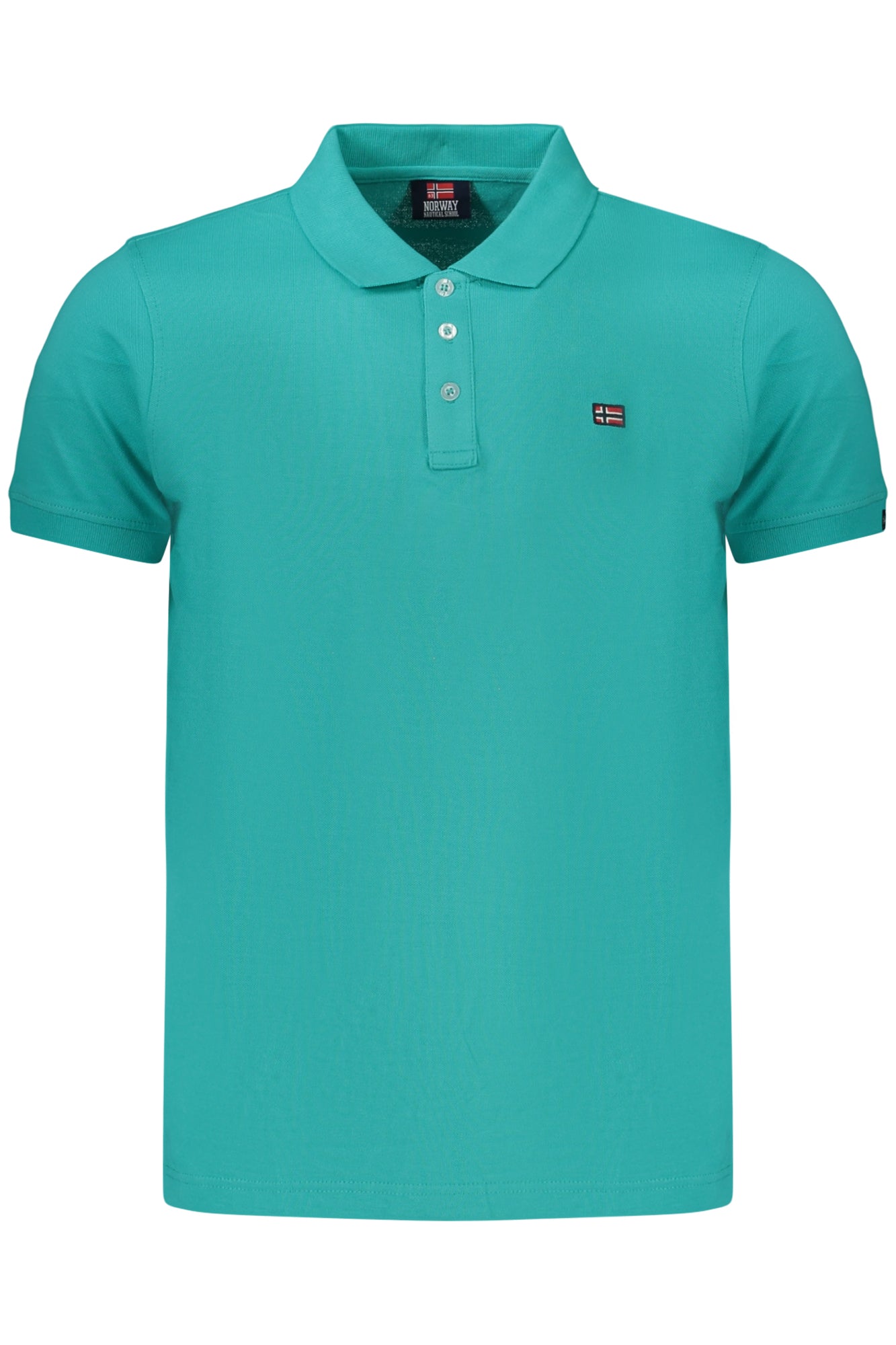 Polo vert � manches courtes pour homme, Norv�ge 1963