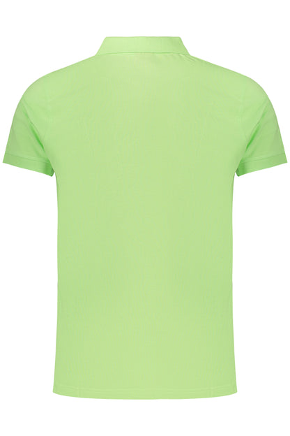 Polo de Manga Corta para Mujer  Verde (Slim Fit)