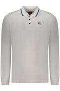 NORUEGA 1963 POLO DE MANGA LARGA PARA HOMBRE BLANCO