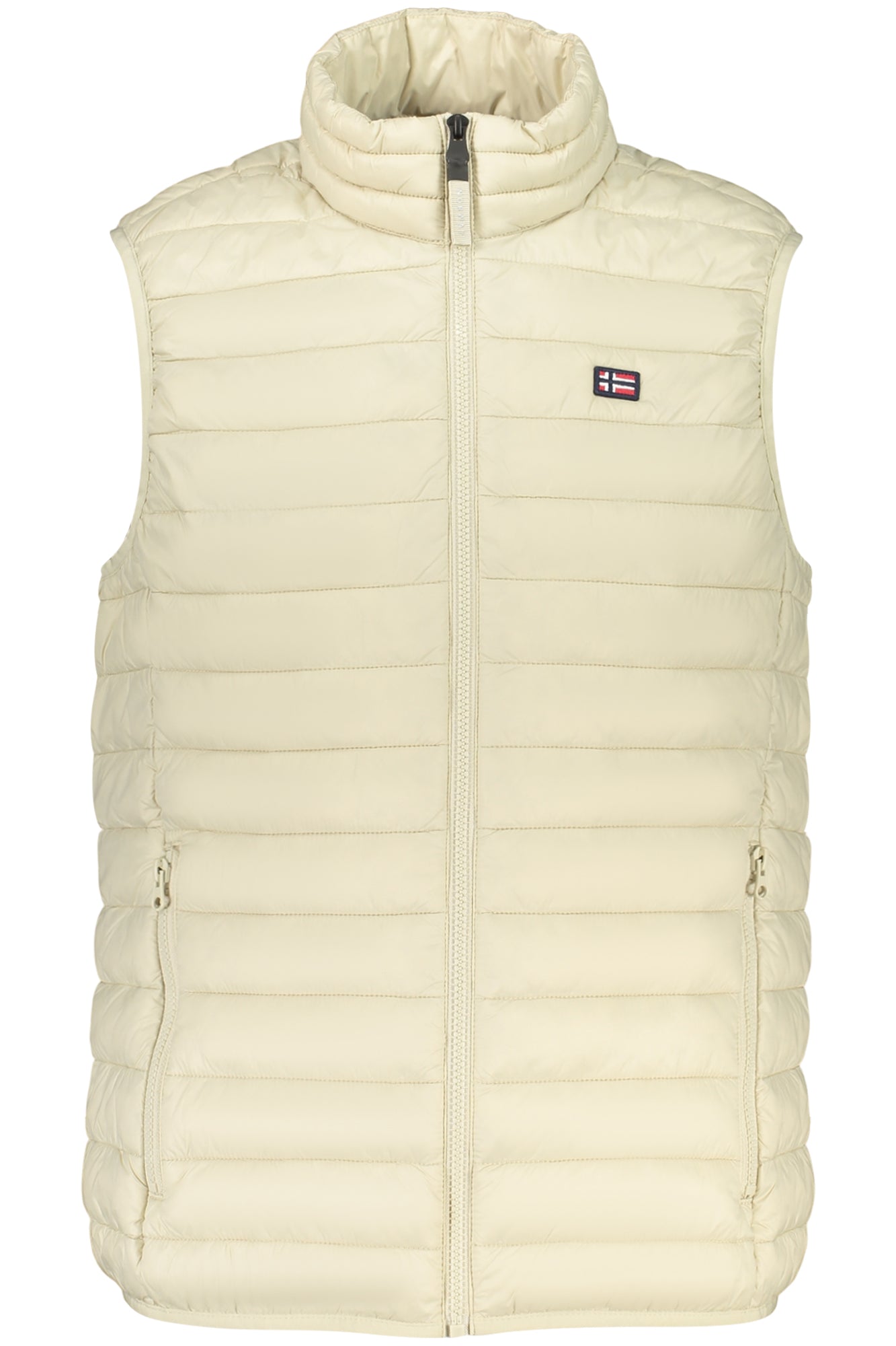 CHAQUETA BEIGE SIN MANGAS PARA HOMBRE, NORUEGA 1963