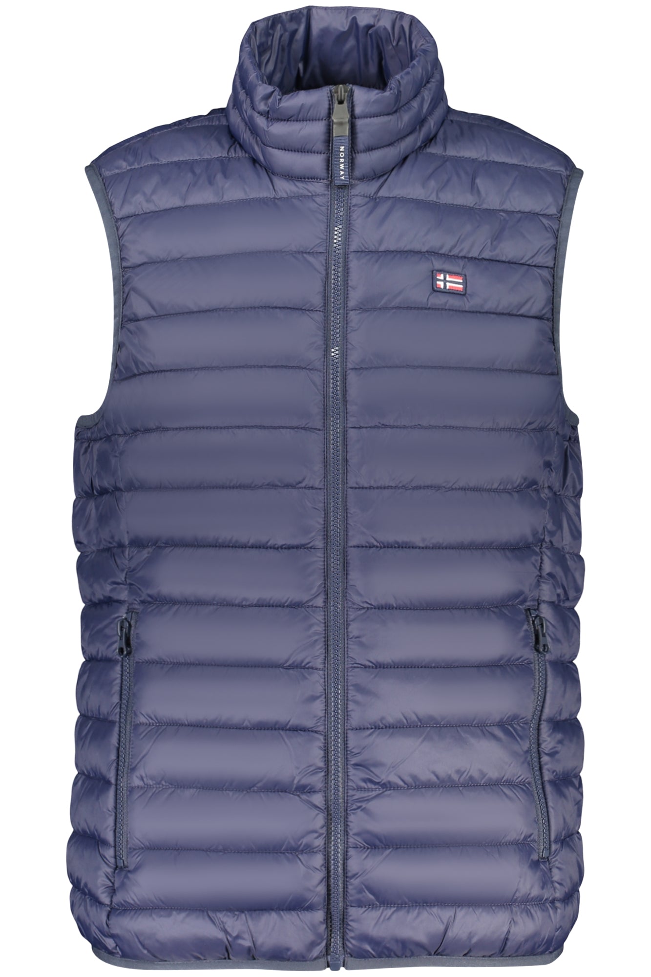 CHAQUETA AZUL SIN MANGAS PARA HOMBRE, NORUEGA 1963