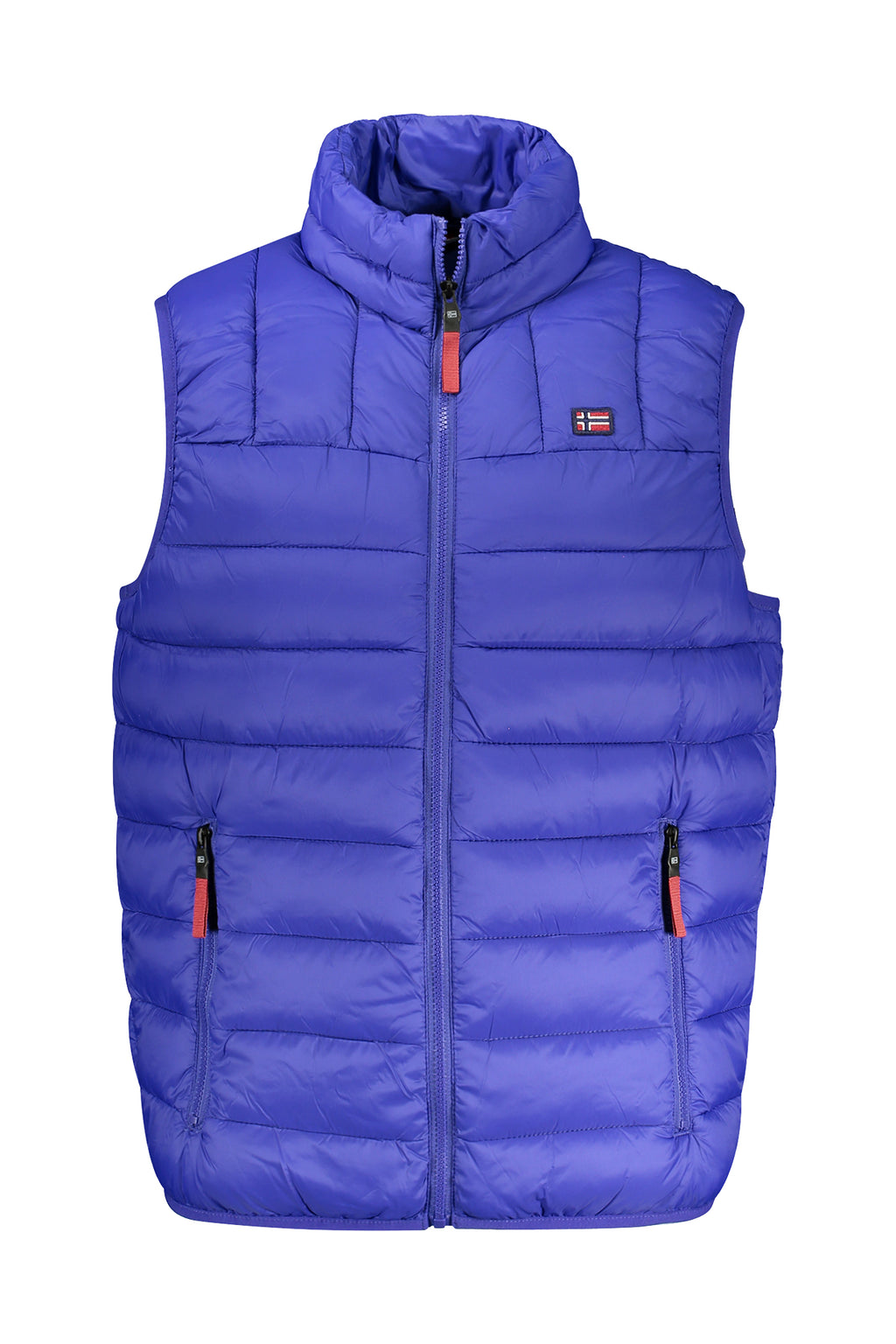 CHAQUETA AZUL SIN MANGAS PARA HOMBRE, NORUEGA 1963
