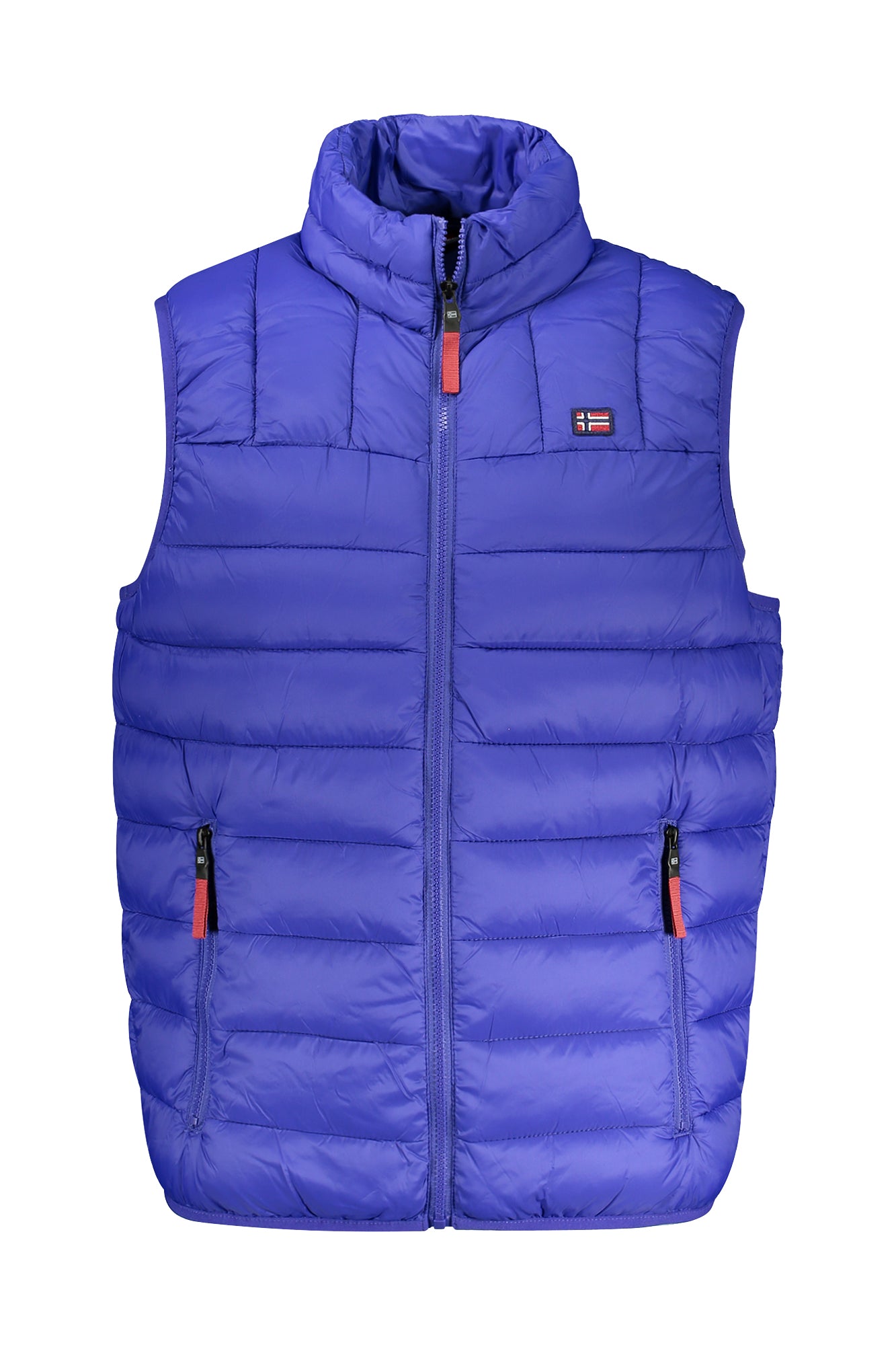 CHAQUETA AZUL SIN MANGAS PARA HOMBRE, NORUEGA 1963