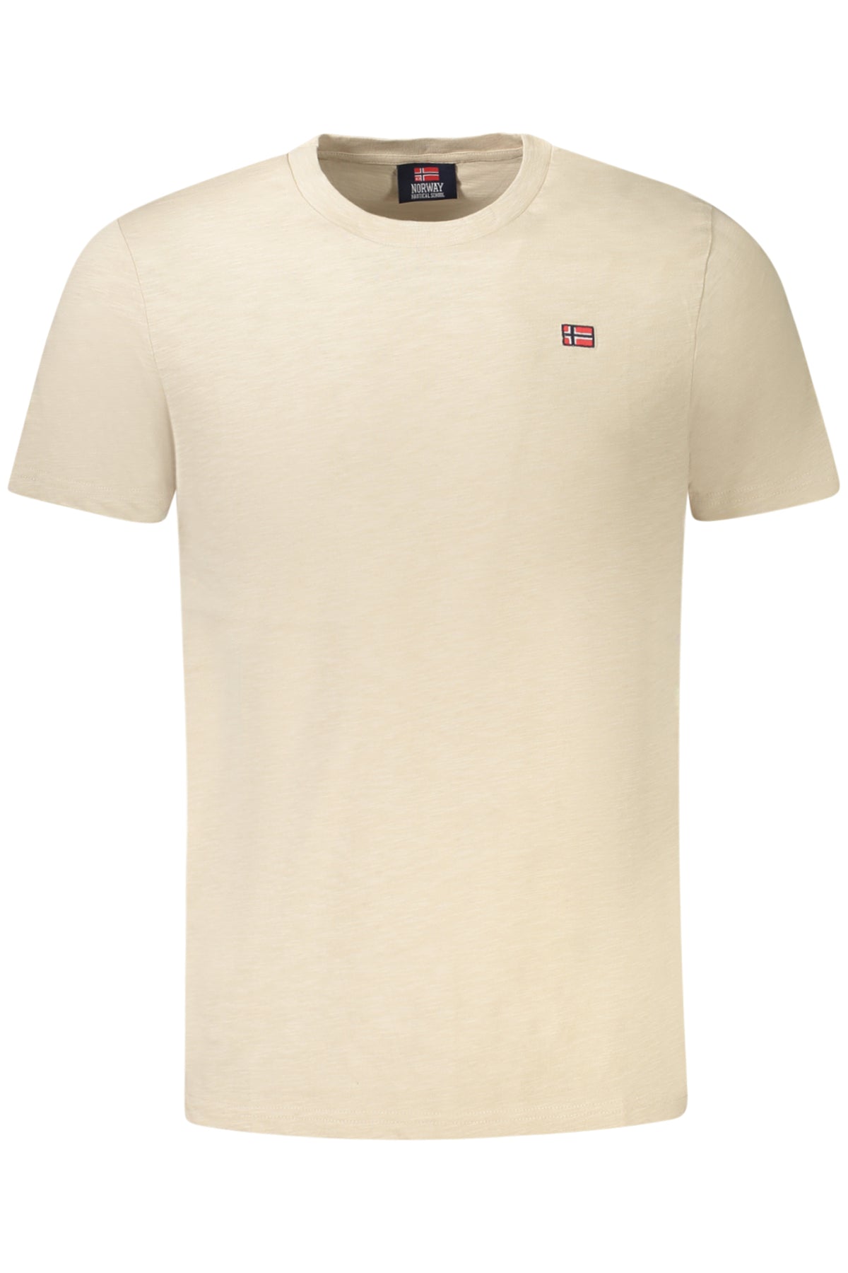 NORUEGA 1963 CAMISETA DE MANGA CORTA PARA HOMBRE, COLOR BEIGE