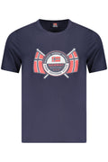 NORUEGA 1963 CAMISETA DE MANGA CORTA PARA HOMBRE AZUL
