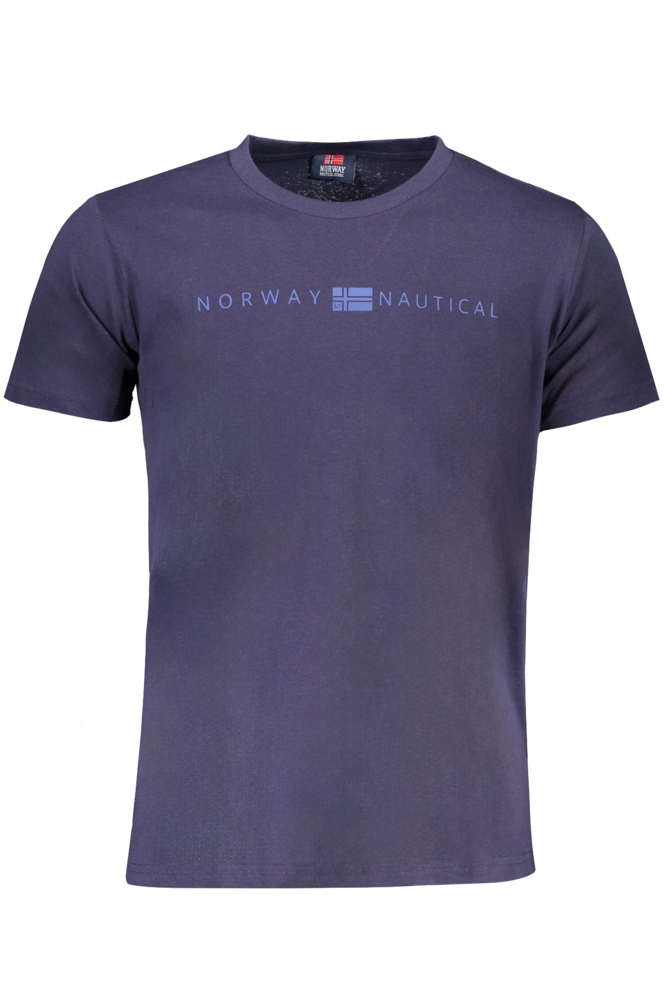 NORUEGA 1963 CAMISETA DE MANGA CORTA PARA HOMBRE AZUL