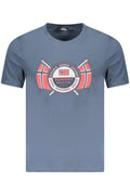 NORUEGA 1963 CAMISETA DE MANGA CORTA PARA HOMBRE AZUL