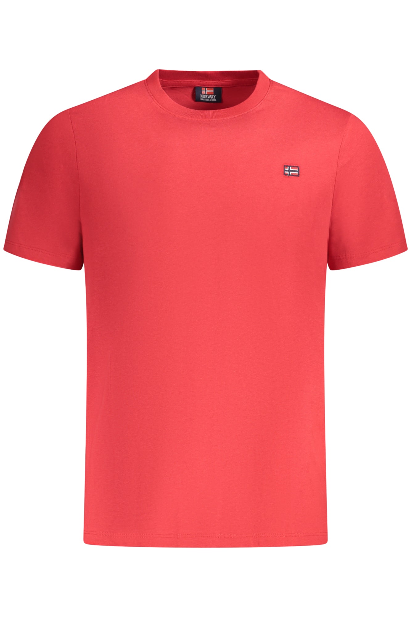 NORUEGA 1963 CAMISETA DE MANGA CORTA PARA HOMBRE, ROJA