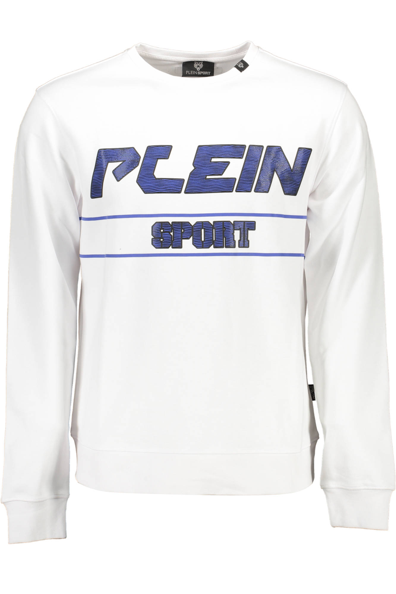 Sudadera blanca con cremallera para hombre de Plein Sport