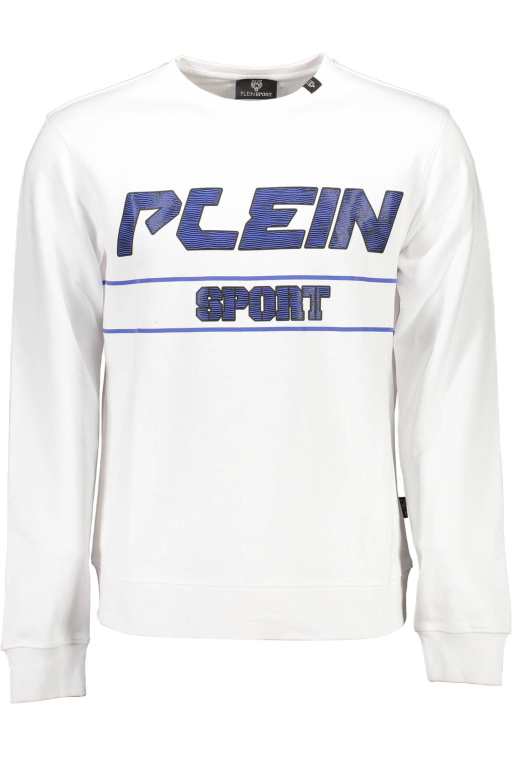 Sudadera blanca con cremallera para hombre de Plein Sport