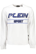 Sudadera blanca con cremallera para hombre de Plein Sport