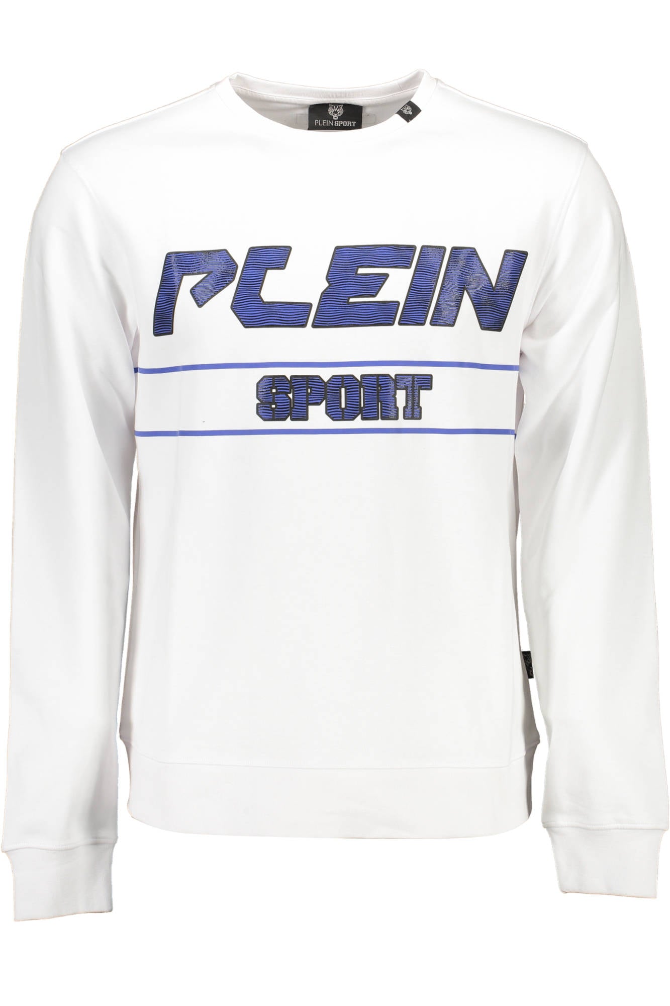 Sudadera blanca con cremallera para hombre de Plein Sport