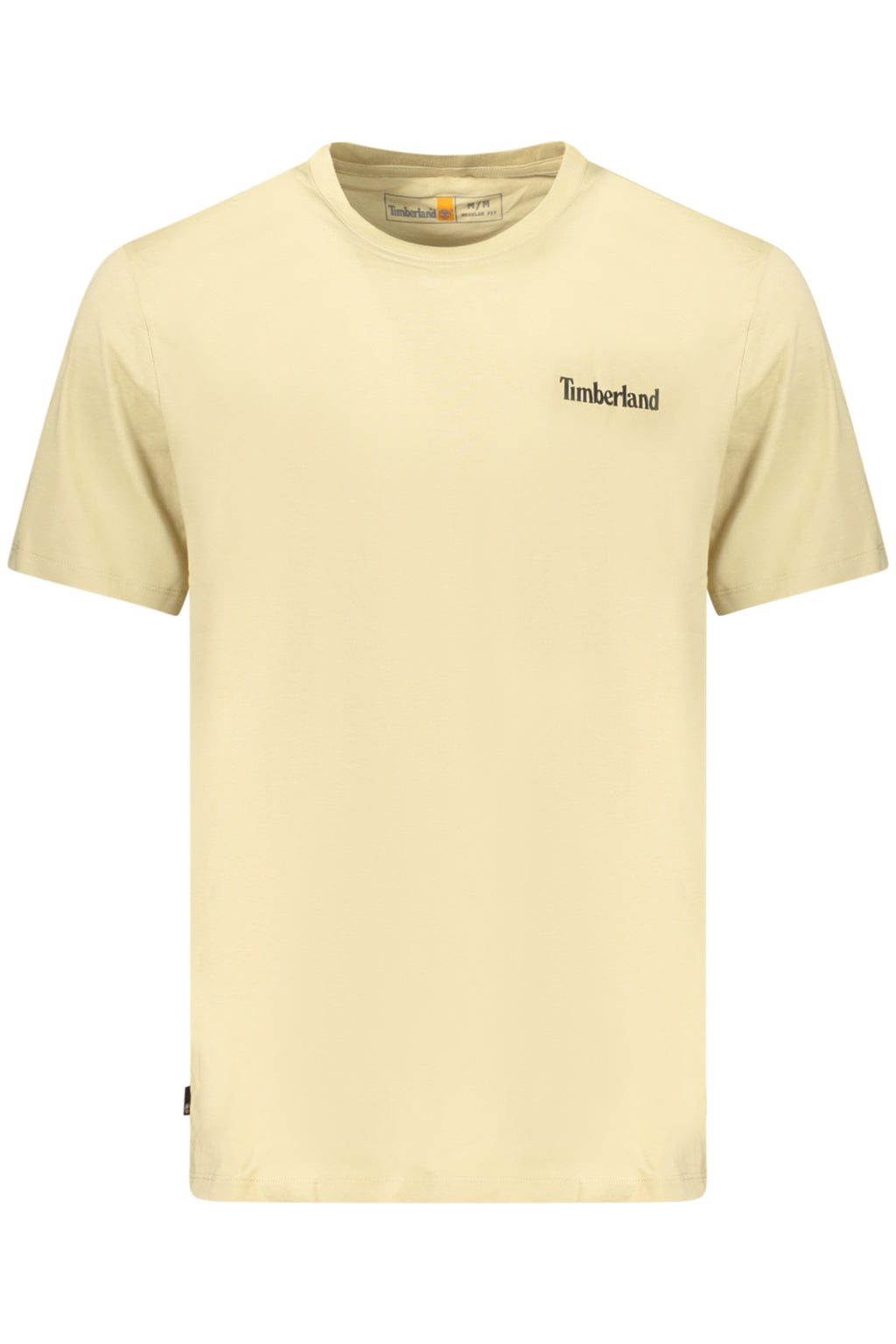 Camiseta Timberland de manga corta para hombre, color beige.