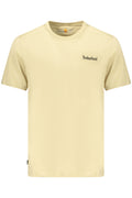 Camiseta Timberland de manga corta para hombre, color beige.