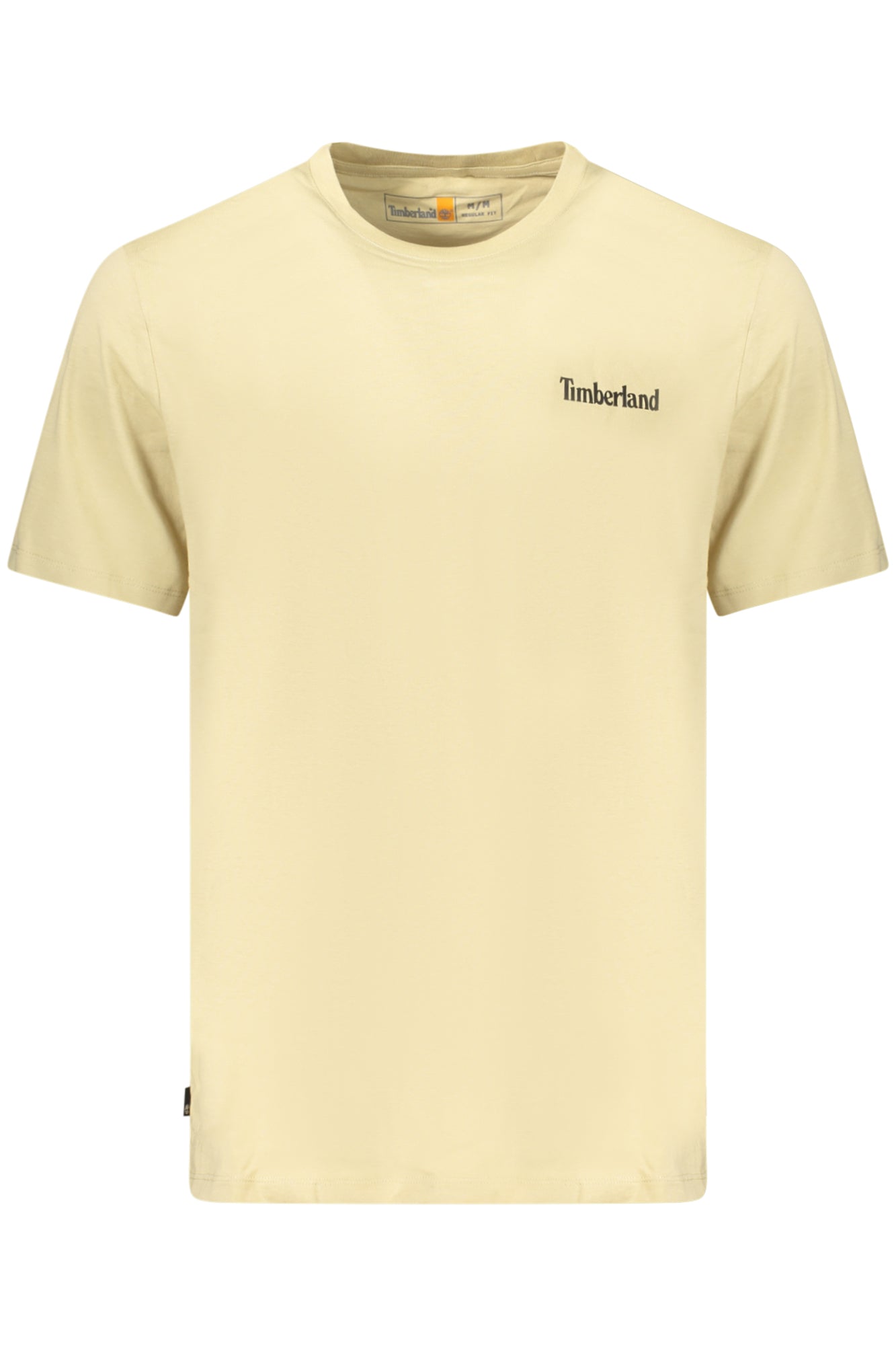 Camiseta Timberland de manga corta para hombre, color beige.