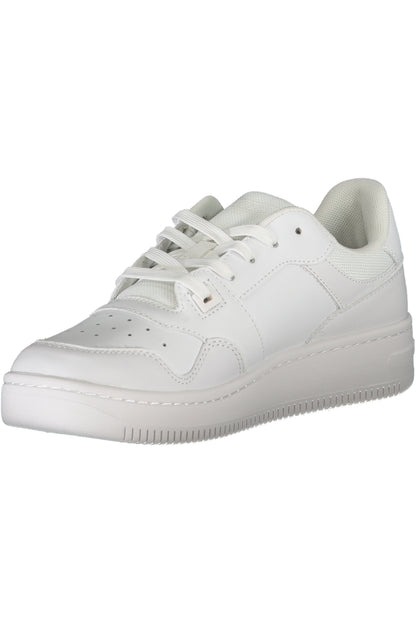 CHAUSSURES DE SPORT POUR FEMMES TOMMY HILFIGER BLANCHES