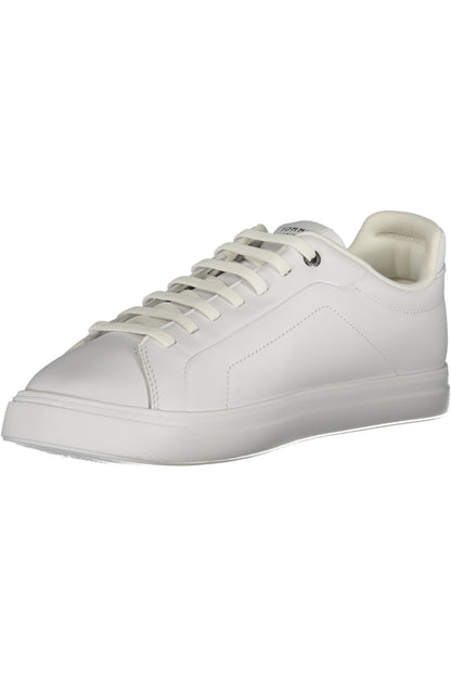 CHAUSSURES DE SPORT BLANCHES POUR HOMMES TOMMY HILFIGER