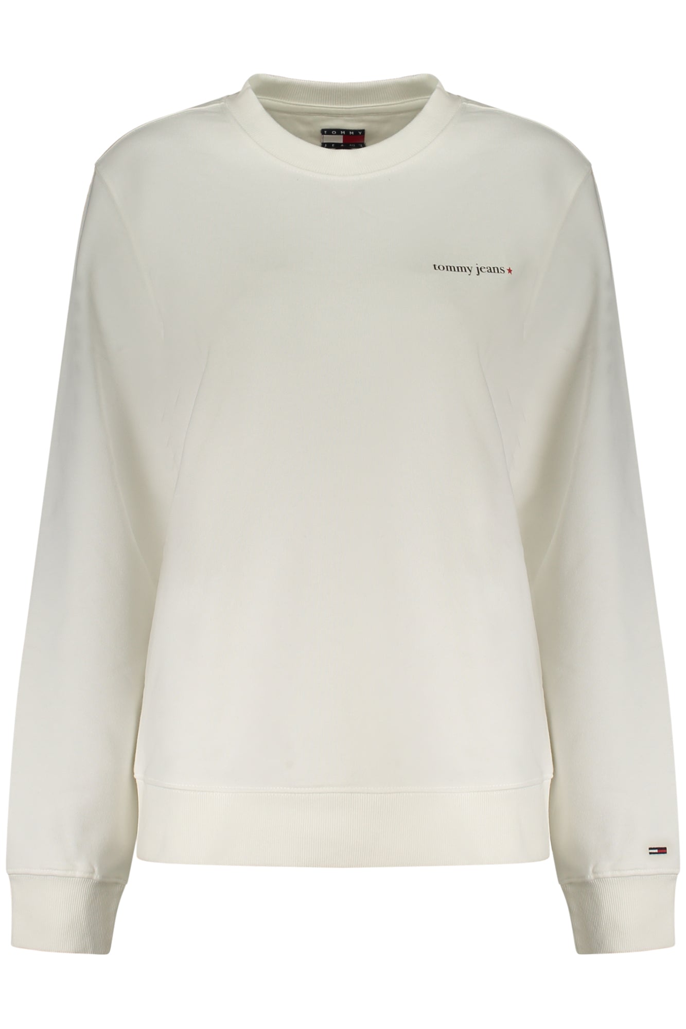 Sudadera blanca con cremallera para mujer de Tommy Hilfiger