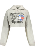 Sudadera gris con cremallera para mujer de Tommy Hilfiger