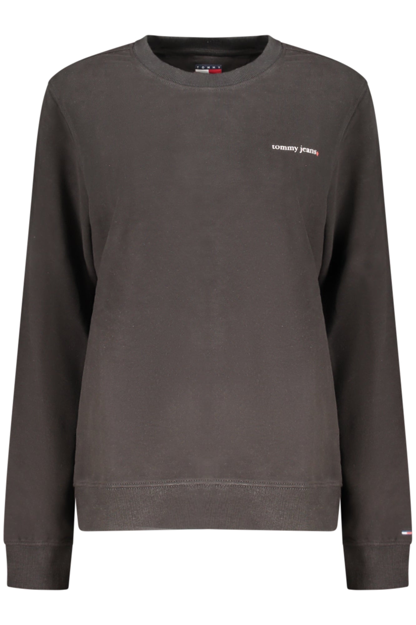 Sudadera negra con cremallera para mujer de Tommy Hilfiger