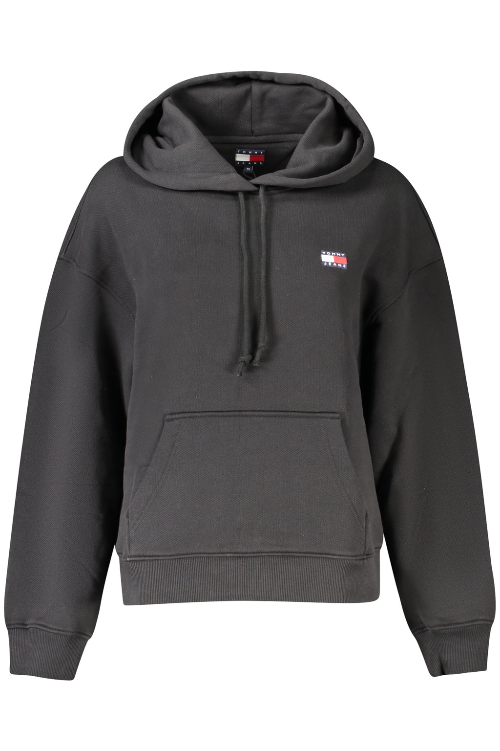 Sudadera negra con cremallera para mujer de Tommy Hilfiger