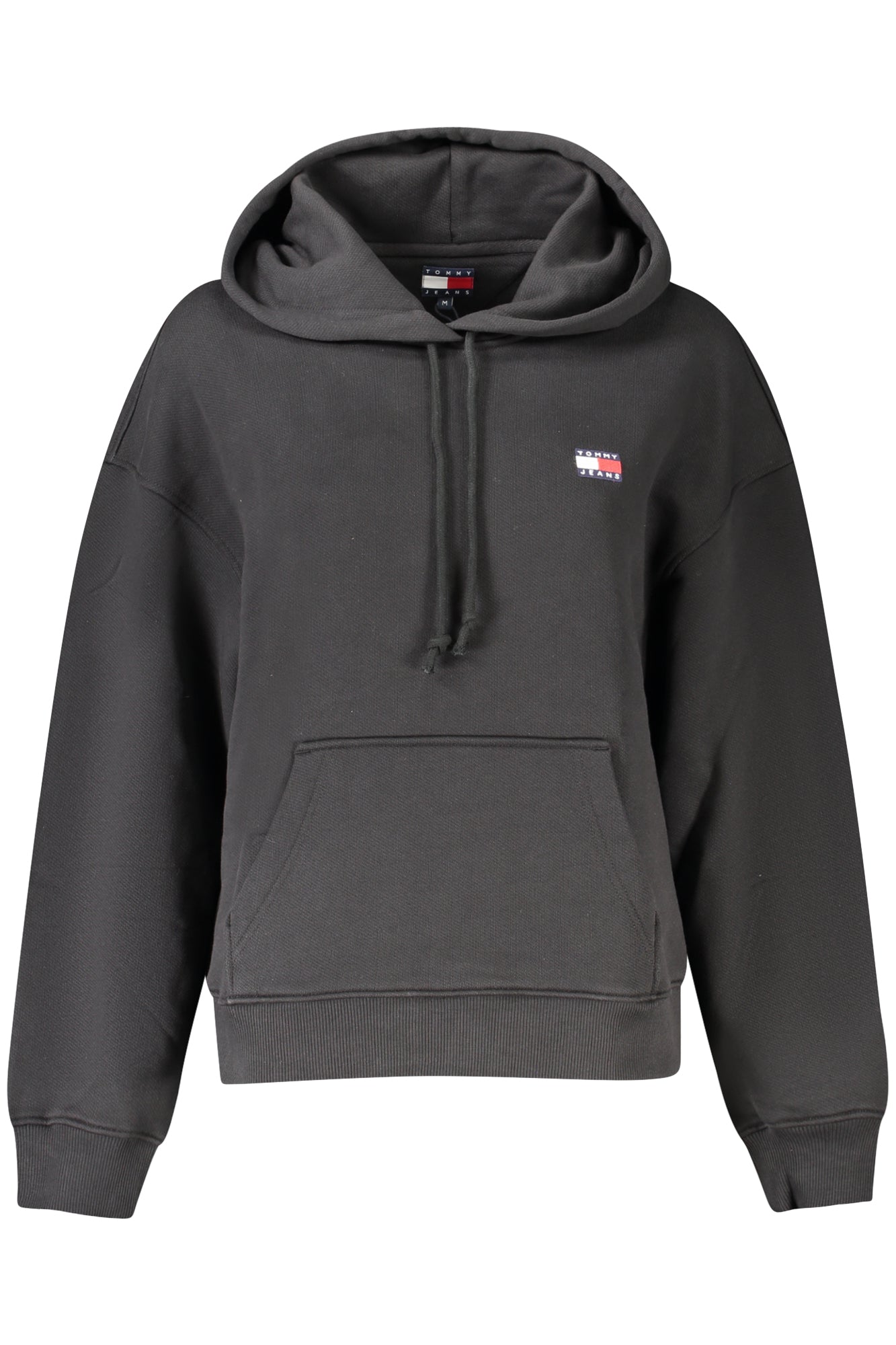 Sudadera negra con cremallera para mujer de Tommy Hilfiger